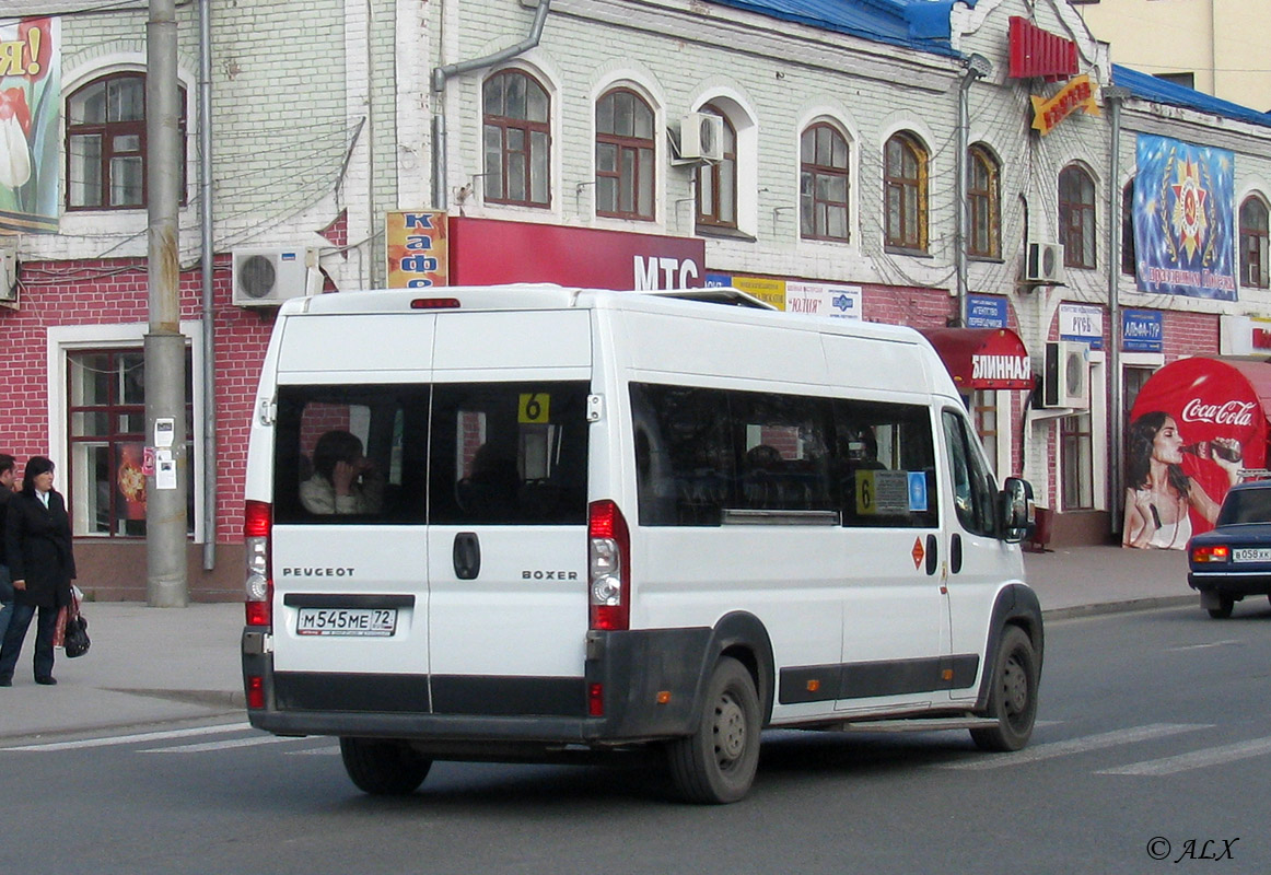 Тюменская область, IRITO Boxer L4H2 (Z8P) № М 545 МЕ 72