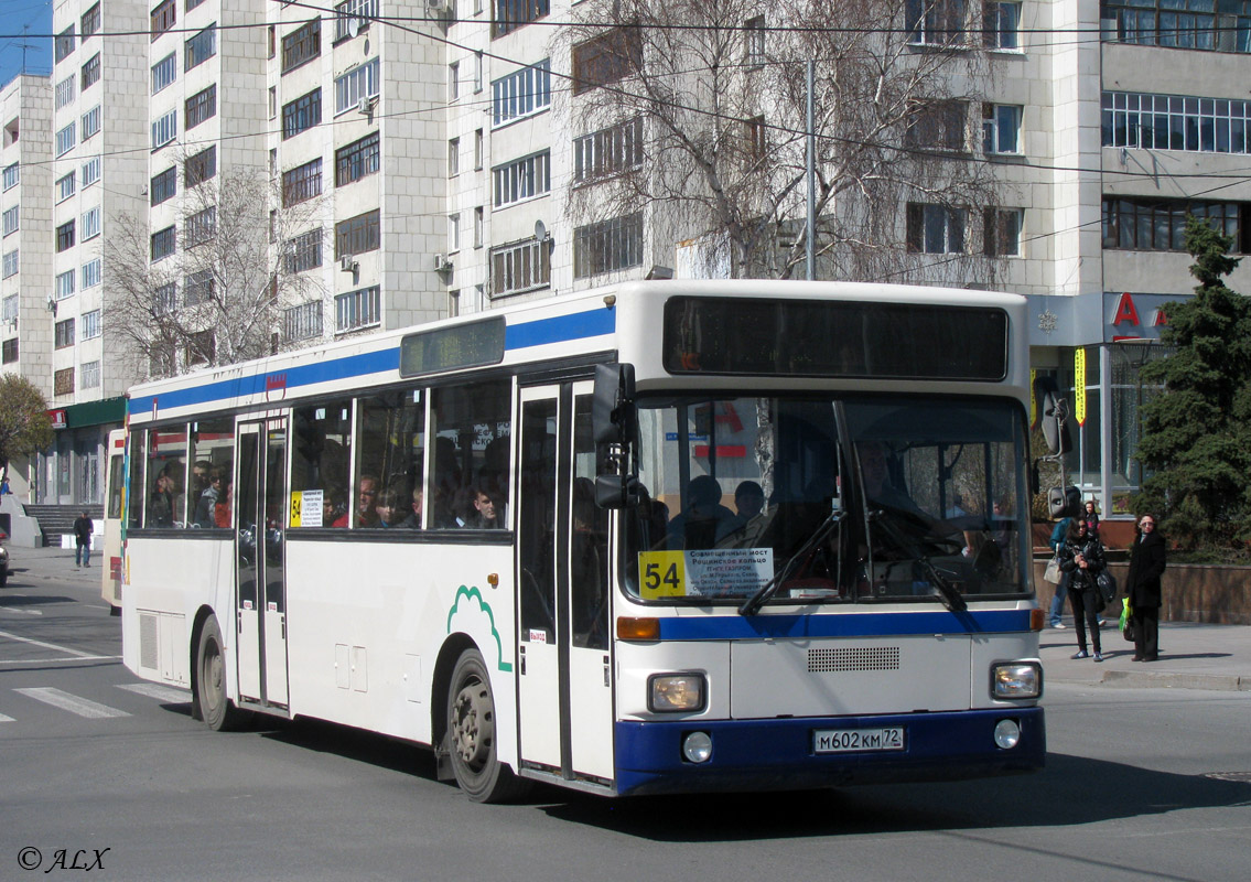 Тюменская область, MAN 791 SL202 № М 602 КМ 72