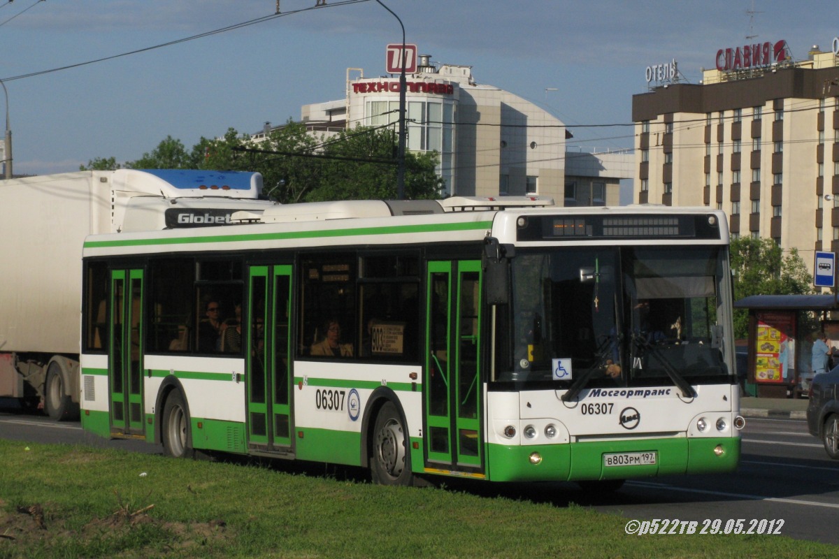 Москва, ЛиАЗ-5292.21 № 06307