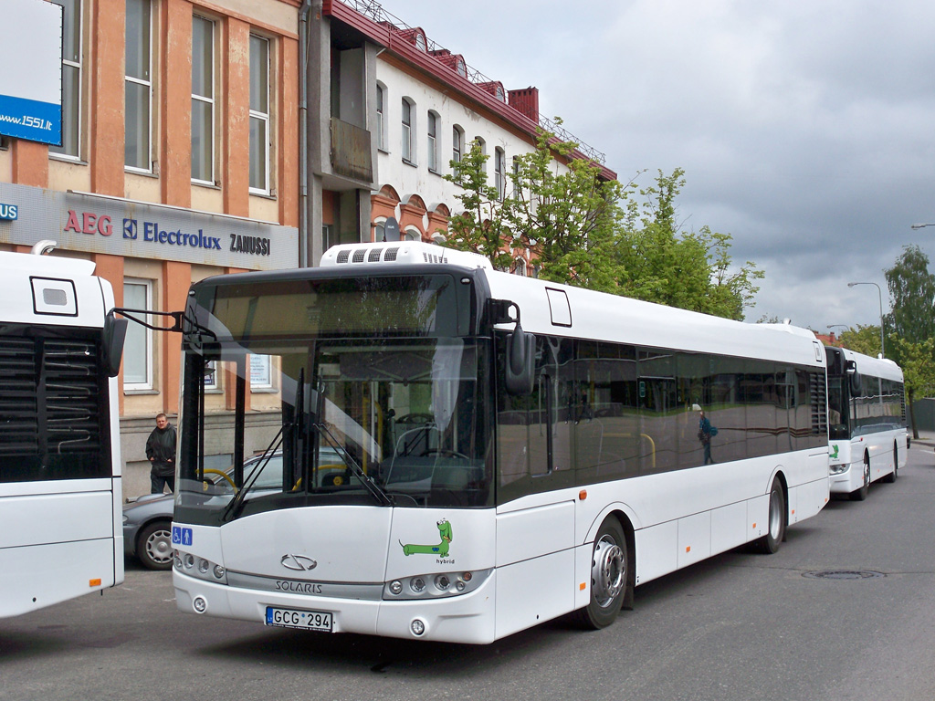 Litvánia, Solaris Urbino III 12 hybrid sz.: 2186