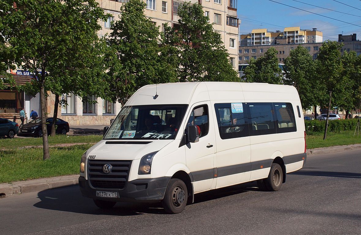 Санкт-Петербург, БТД-2219 (Volkswagen Crafter) № 2993