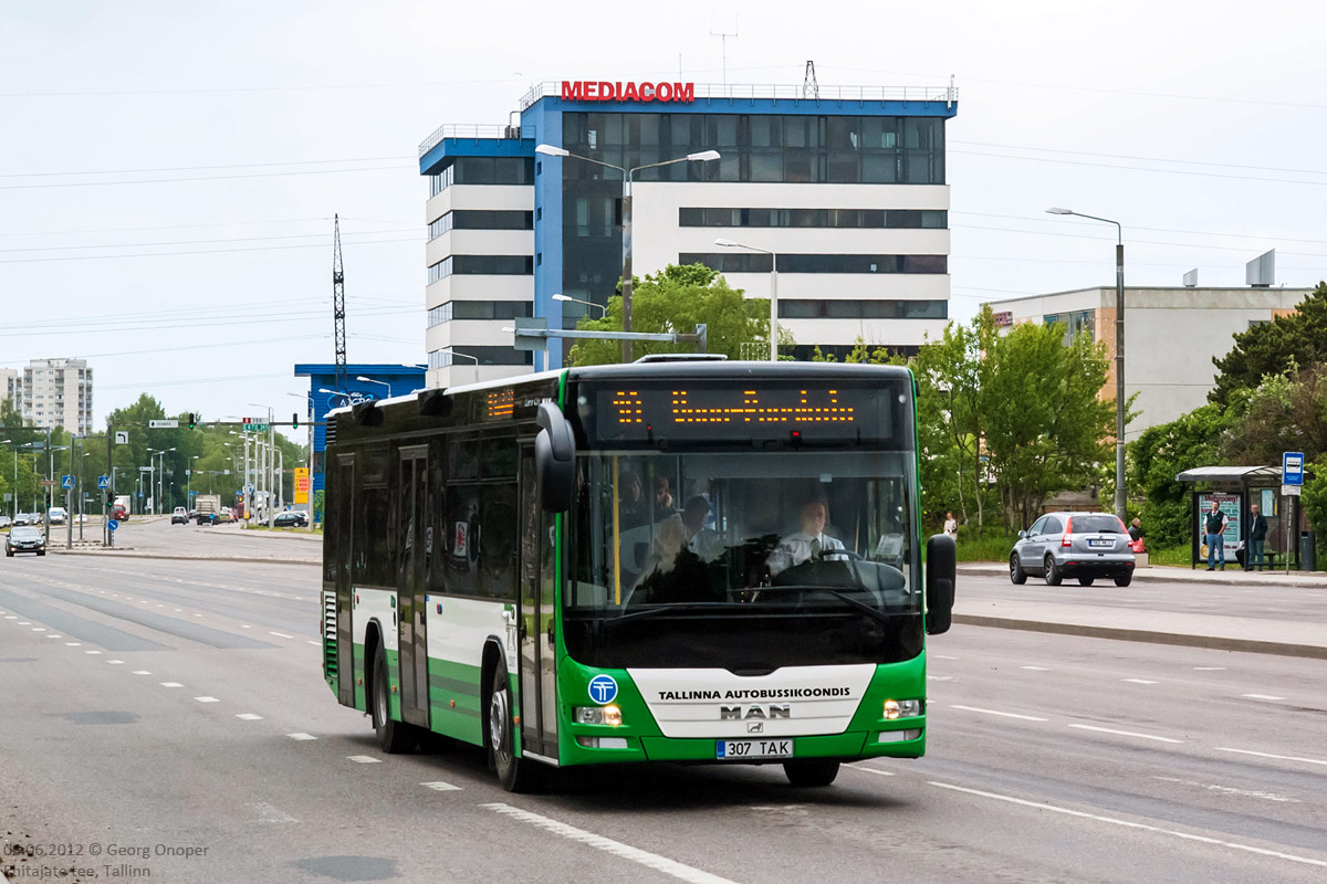 Эстония, MAN A78 Lion's City LE EL293 № 2307