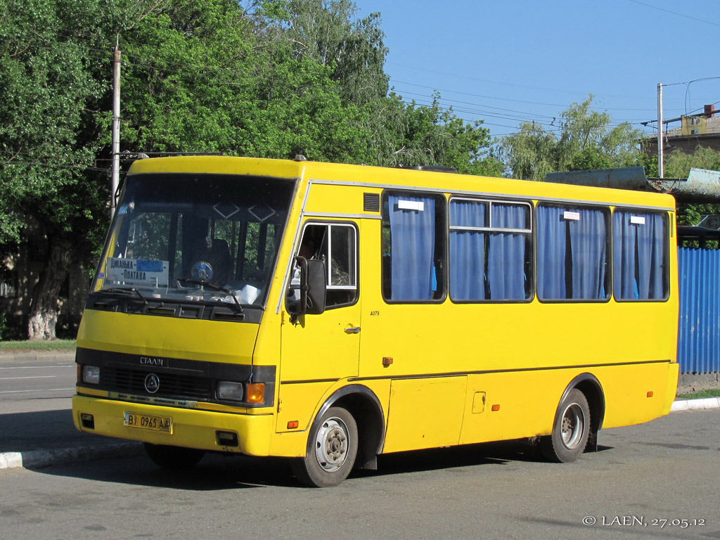 Полтавская область, БАЗ-А079.14 "Подснежник" № BI 0965 AA