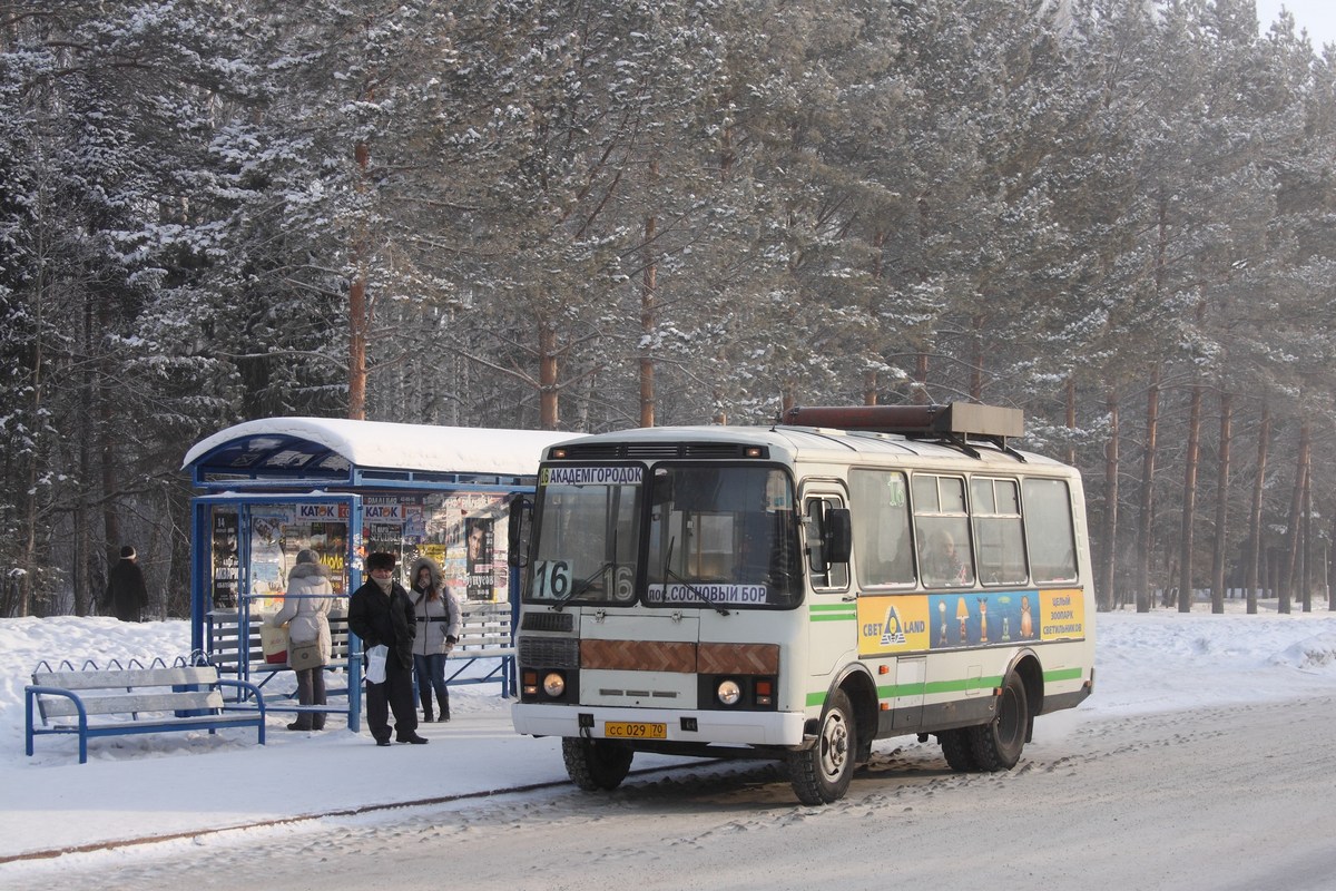 Oblast Tomsk, PAZ-32054 Nr. СС 029 70