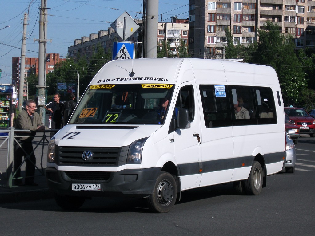 Санкт-Петербург, БТД-2219 (Volkswagen Crafter) № В 006 МУ 178