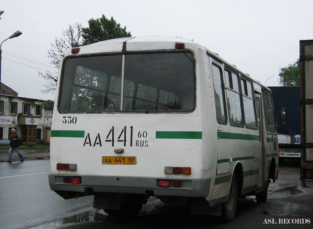 Псковская область, ПАЗ-3205-110 № 330