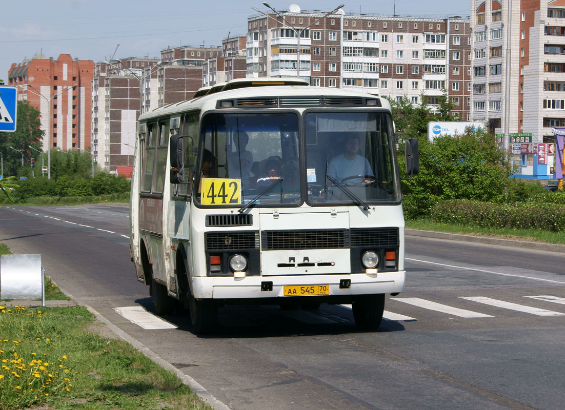 Томская область, ПАЗ-32054 № АА 545 70