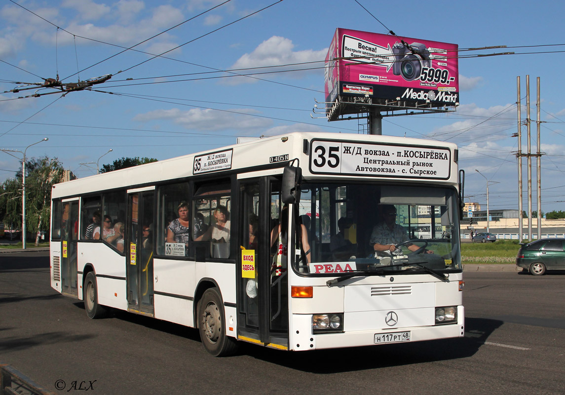 Липецкая область, Mercedes-Benz O405N2 № Н 117 РТ 48