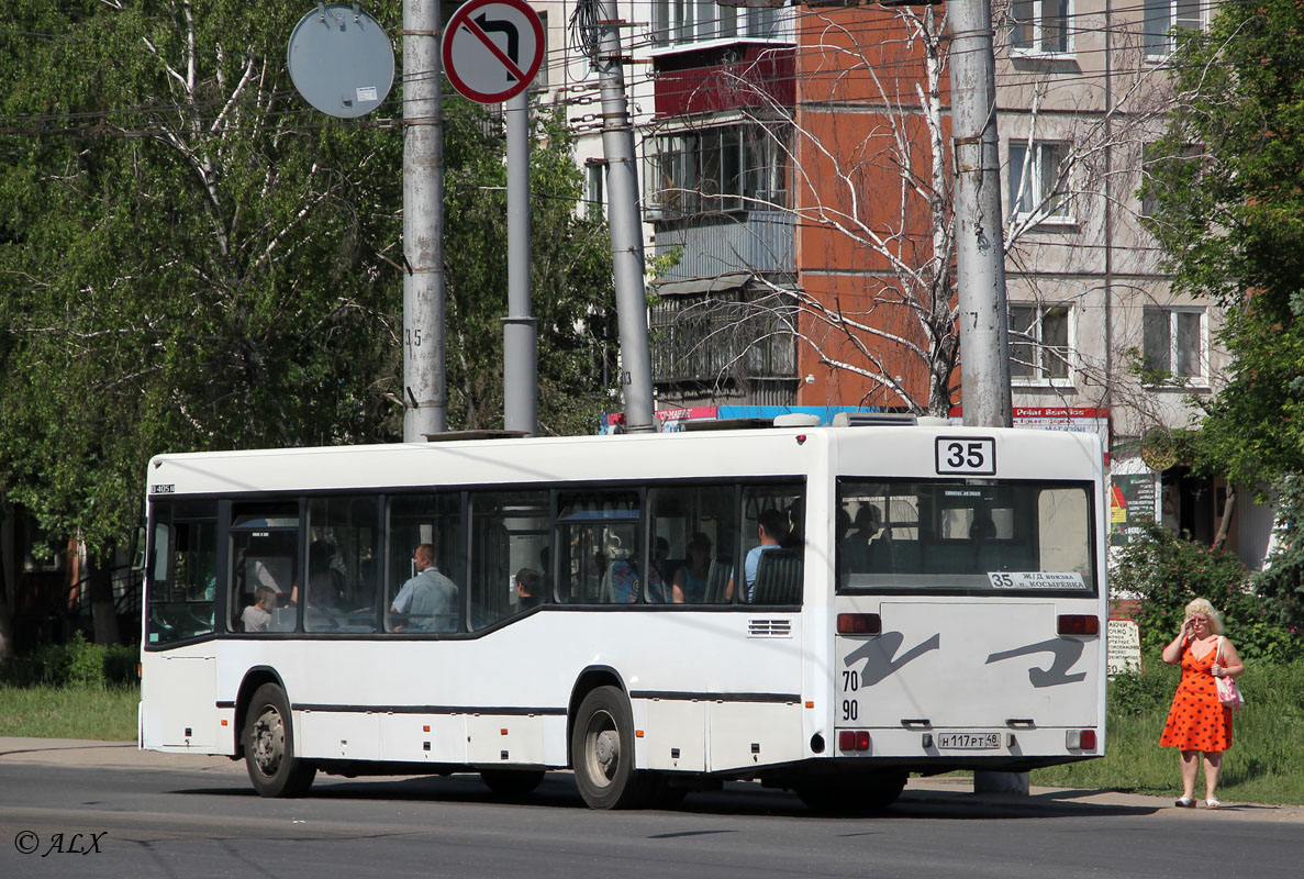 Липецкая область, Mercedes-Benz O405N2 № Н 117 РТ 48