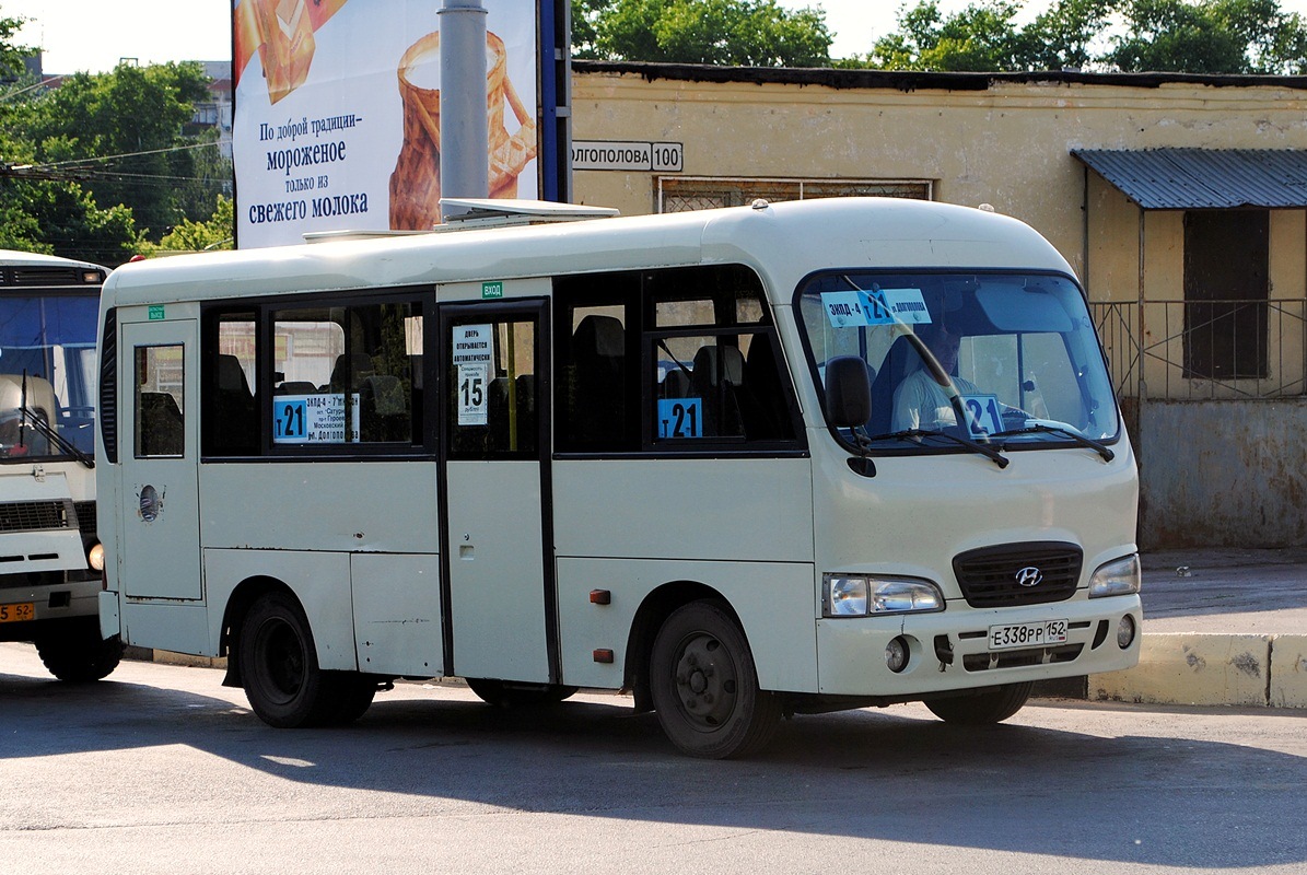 Нижегородская область, Hyundai County SWB (группа ТагАЗ) № Е 338 РР 152