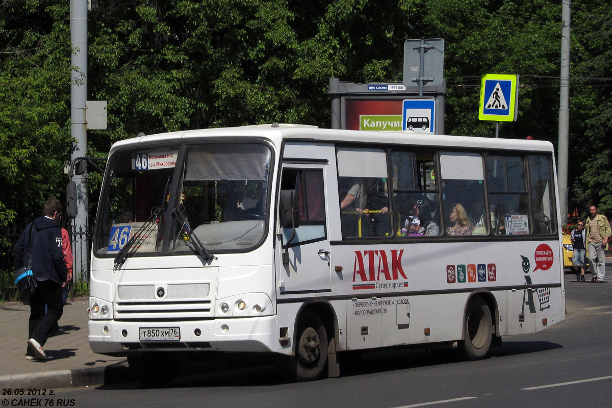 Ярославская область, ПАЗ-320402-03 № Т 850 ХМ 76