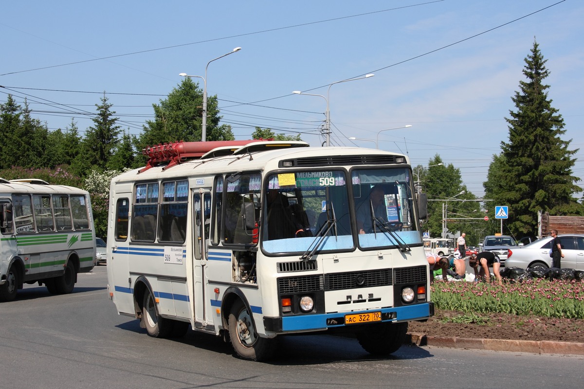 Tomsk region, PAZ-32053-50 # АС 322 70