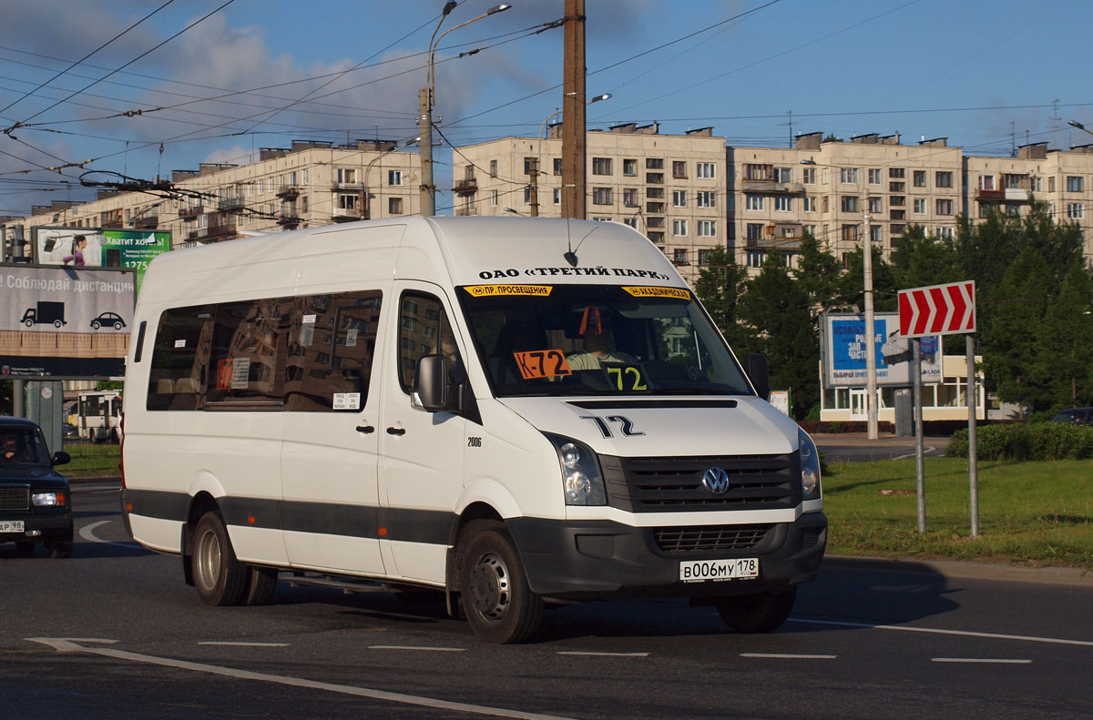 Санкт-Петербург, БТД-2219 (Volkswagen Crafter) № В 006 МУ 178