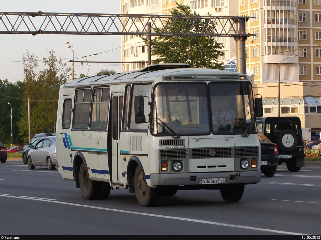 Москва, ПАЗ-32053 № Х 066 ЕУ 199