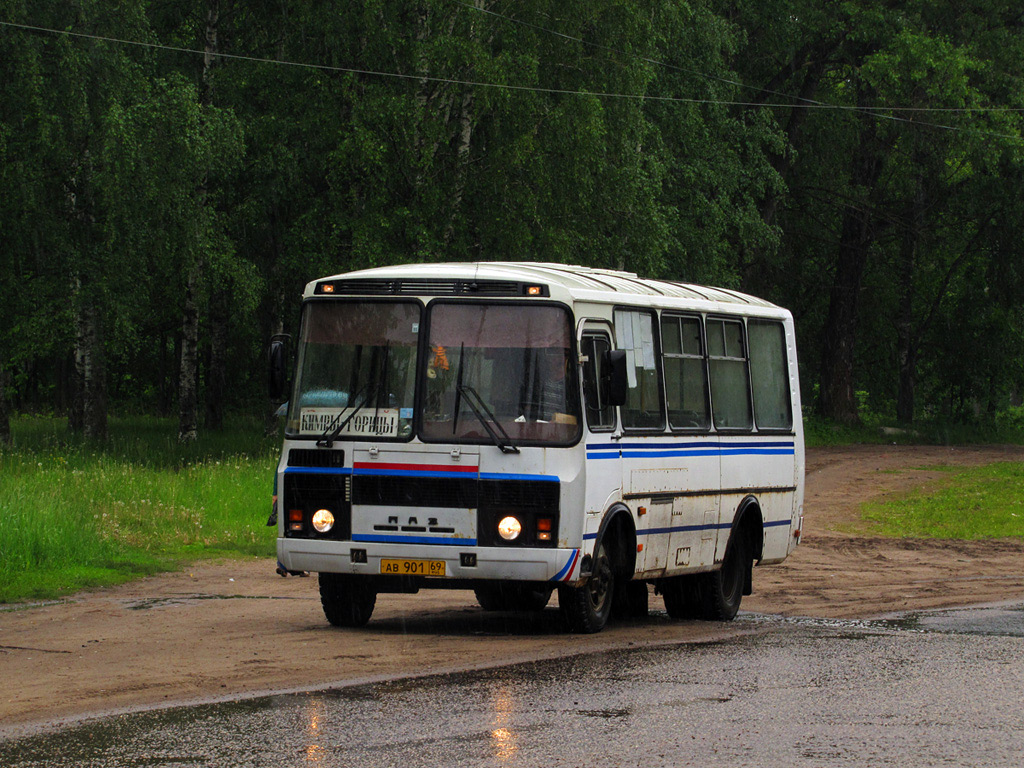 Тверская область, ПАЗ-32053 № АВ 901 69