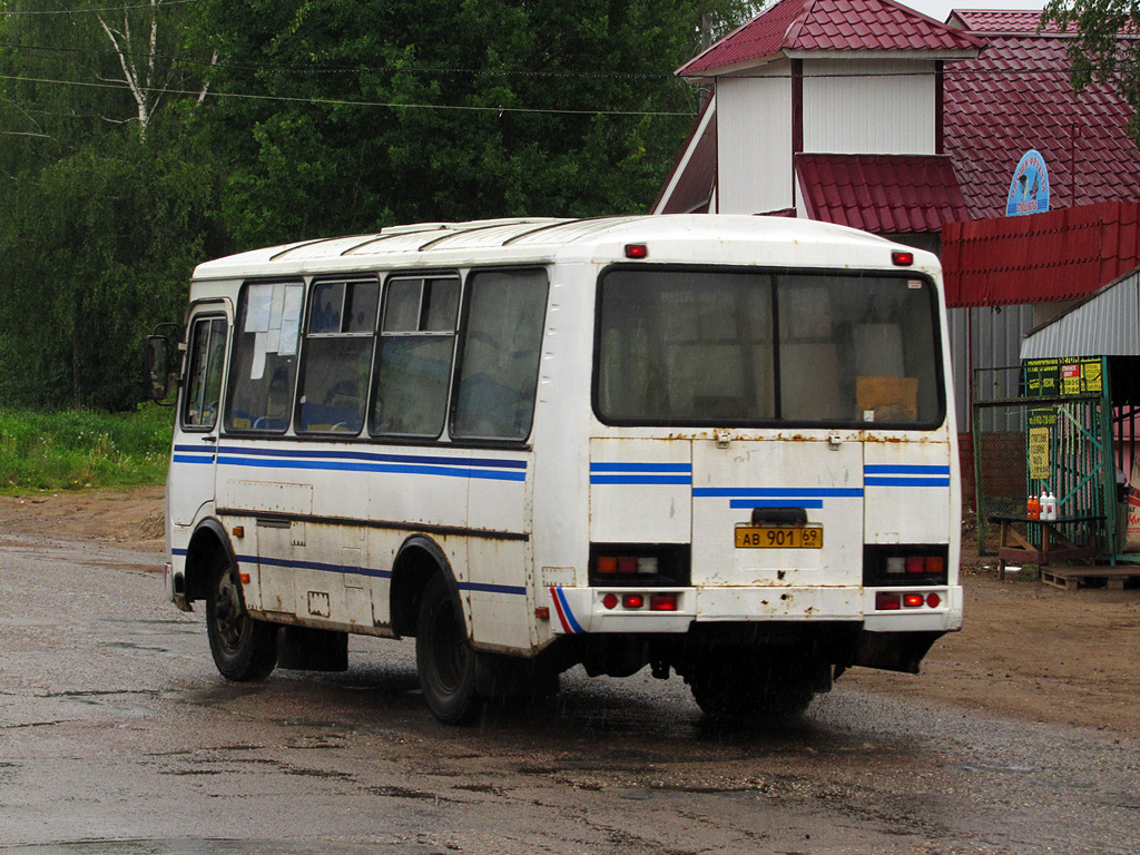 Тверская область, ПАЗ-32053 № АВ 901 69