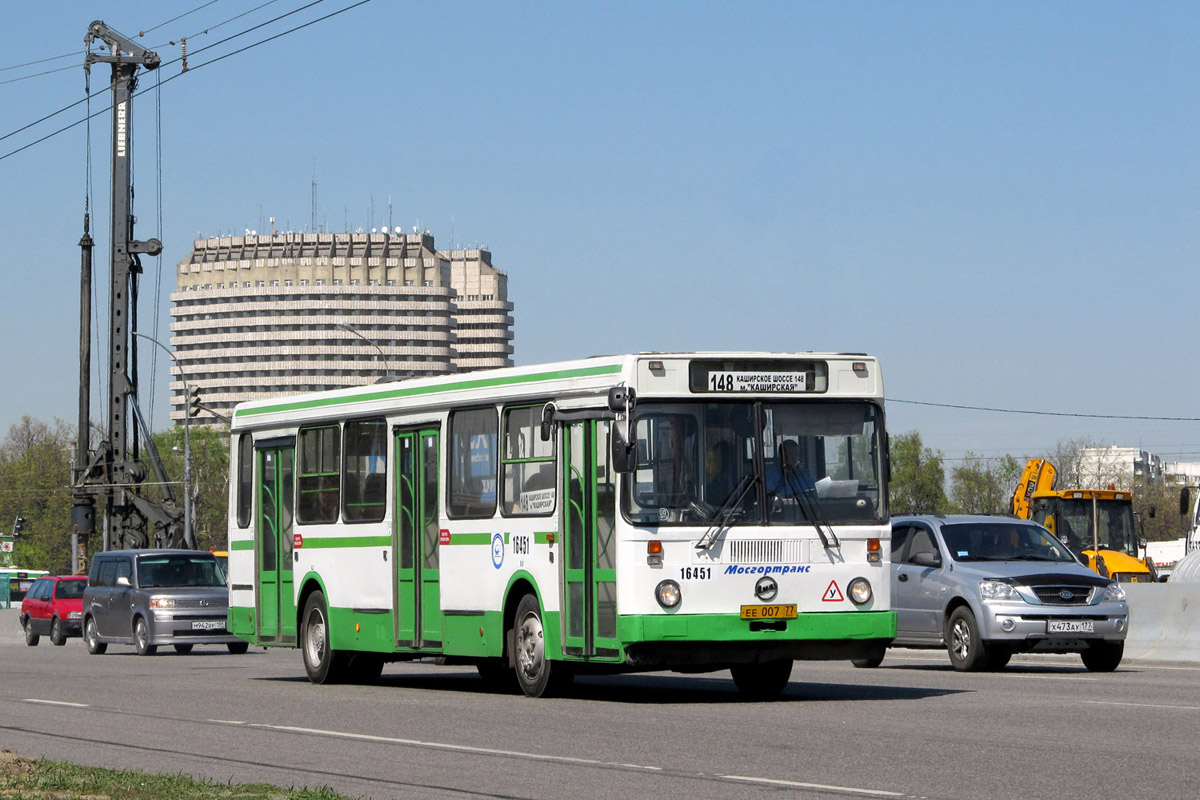 Москва, ЛиАЗ-5256.25 № 16451