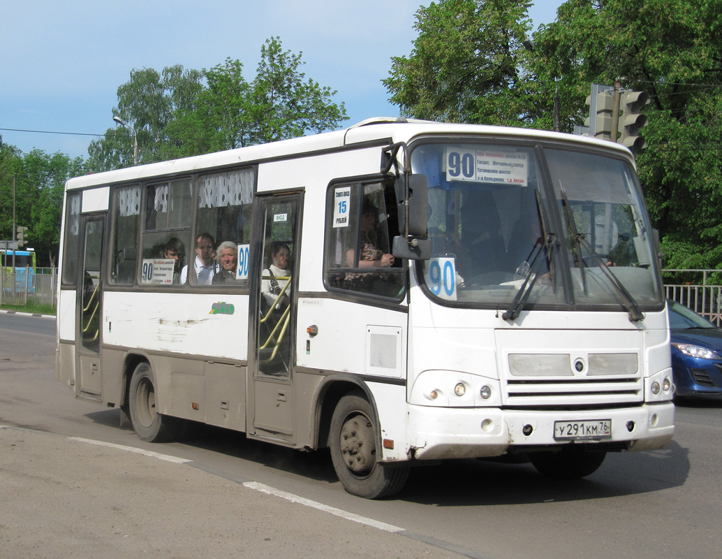 Ярославская область, ПАЗ-320402-03 № У 291 КМ 76