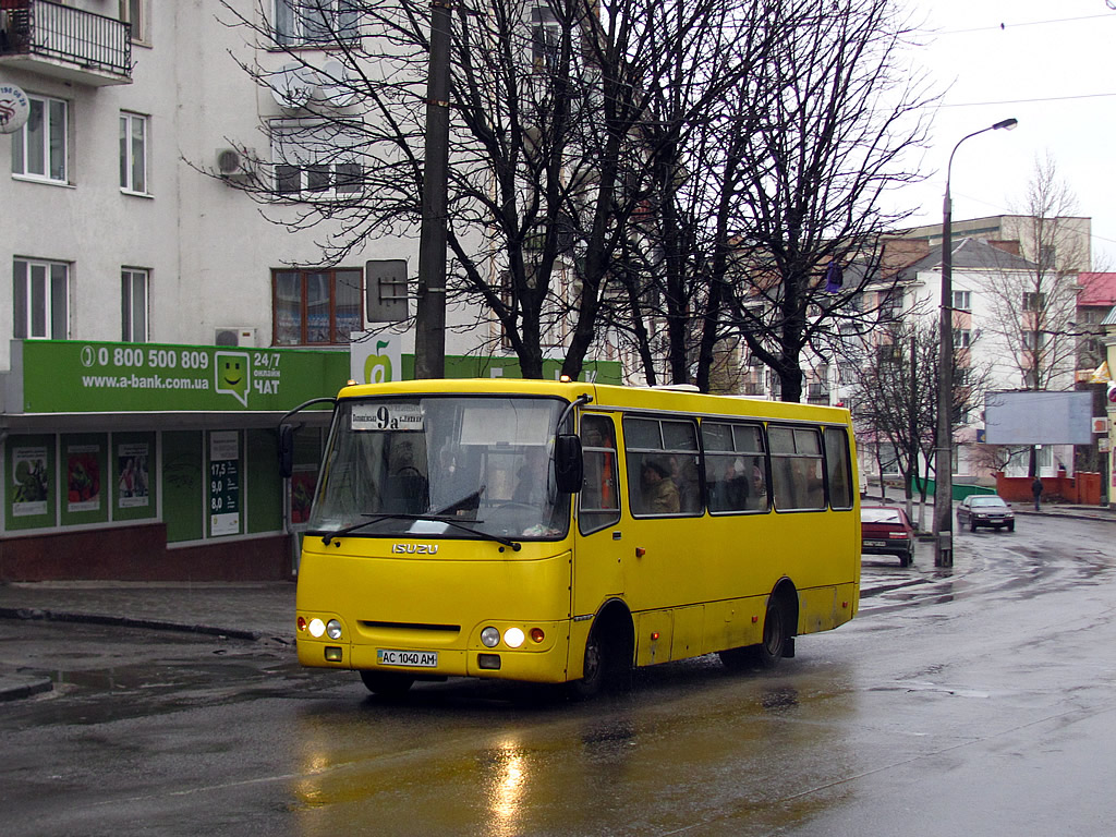 Волынская область, Богдан А09202 № AC 1040 AM