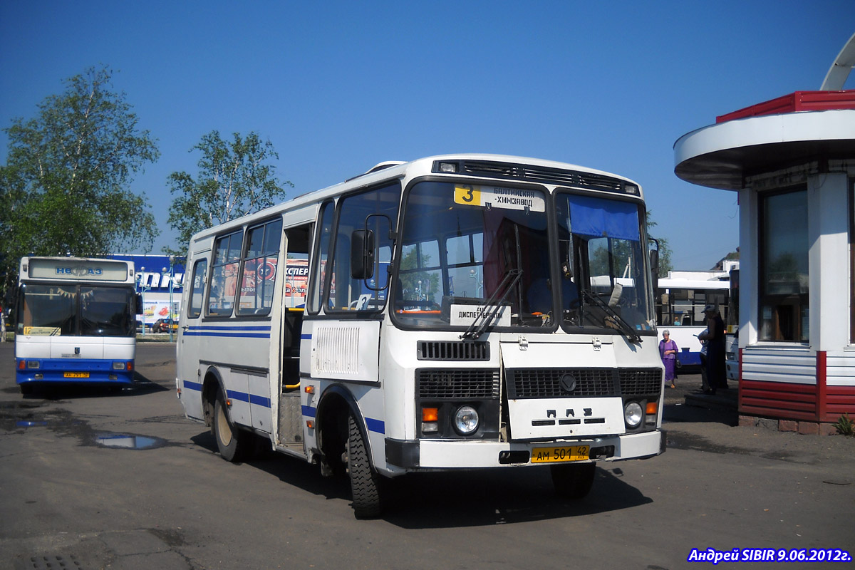 Кемеровская область - Кузбасс, ПАЗ-32053 № АМ 501 42