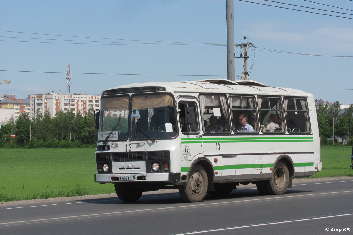 Марий Эл, ПАЗ-3205-110 № 13