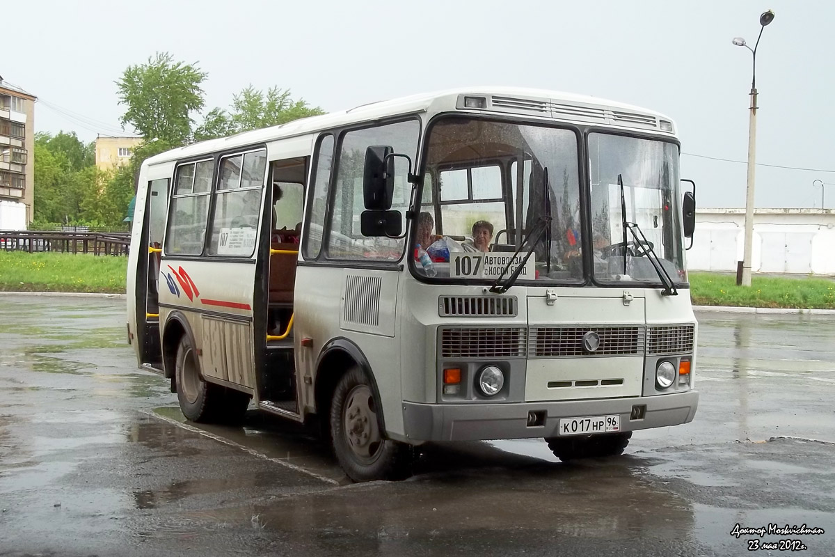 Свердловская область, ПАЗ-32054 № К 017 НР 96