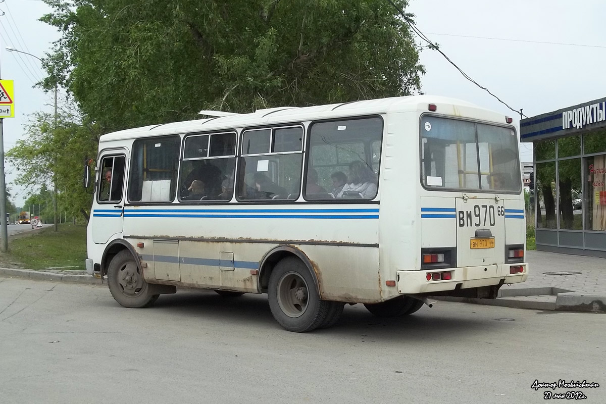 Свердловская область, ПАЗ-32054 № ВМ 970 66