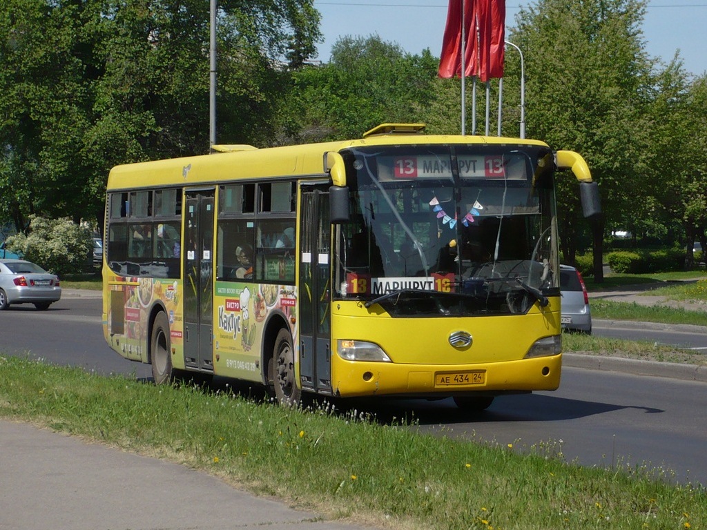 Красноярский край, Sunlong SLK6101 (Junma) № АЕ 434 24