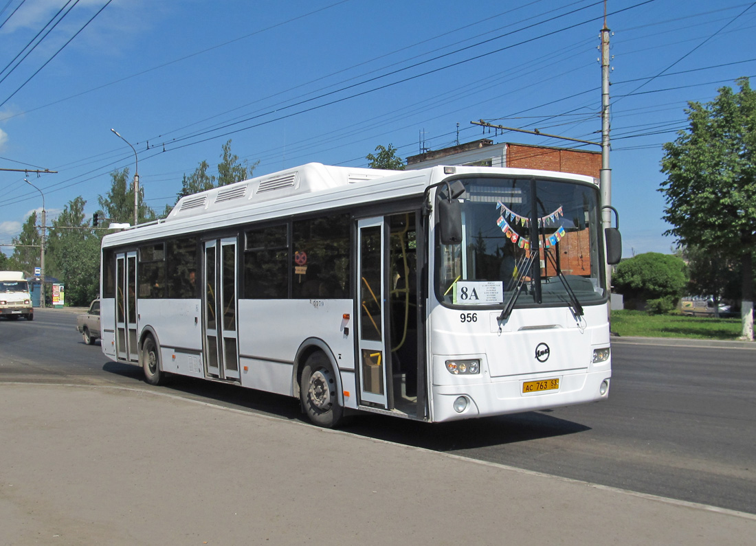 Novgorod region, LiAZ-5293.70 Nr. 956