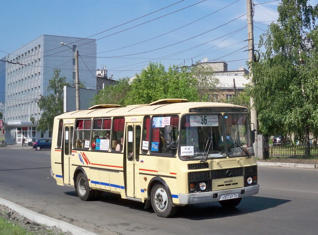 Красноярский край, ПАЗ-4234 № К 857 АР 124