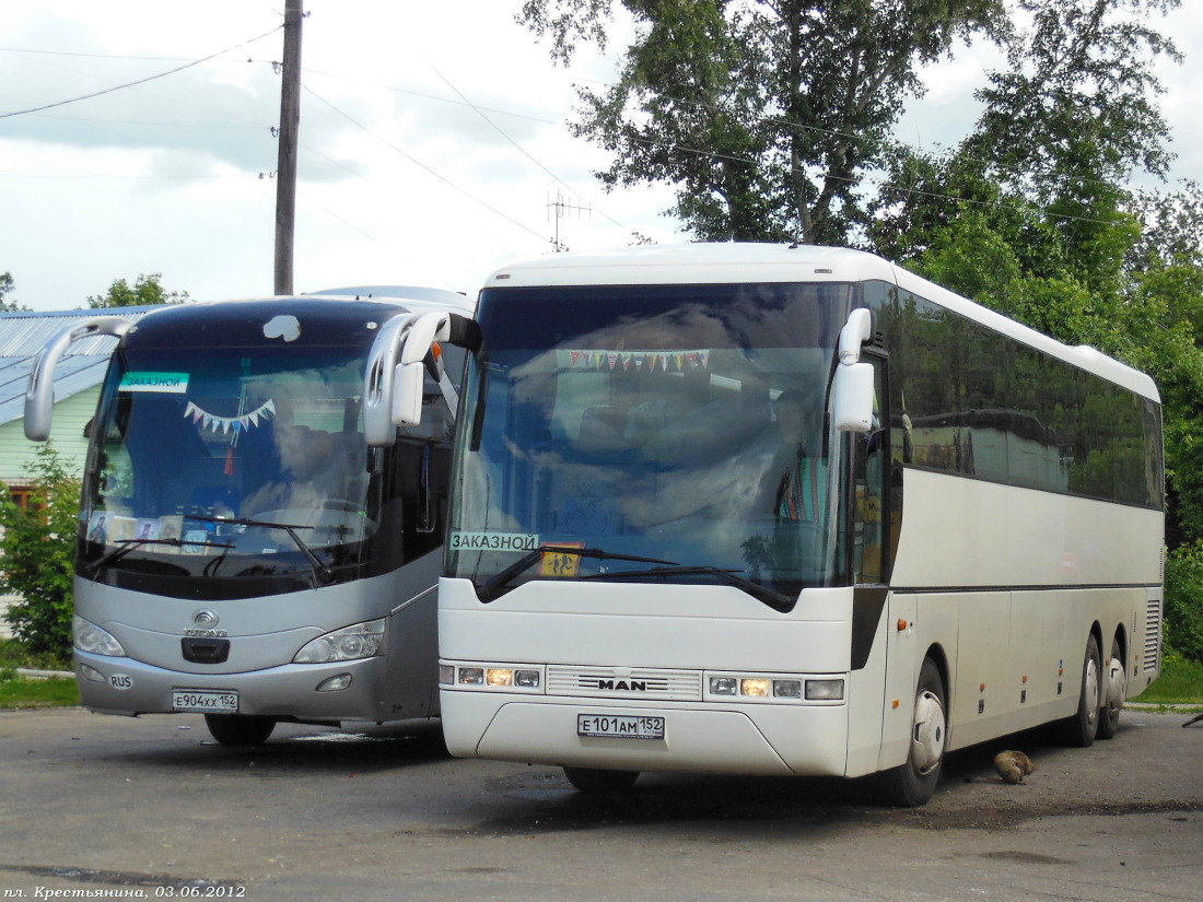 Нижегородская область, MAN A32 Lion's Top Coach RH4*3-13,7 № Е 101 АМ 152