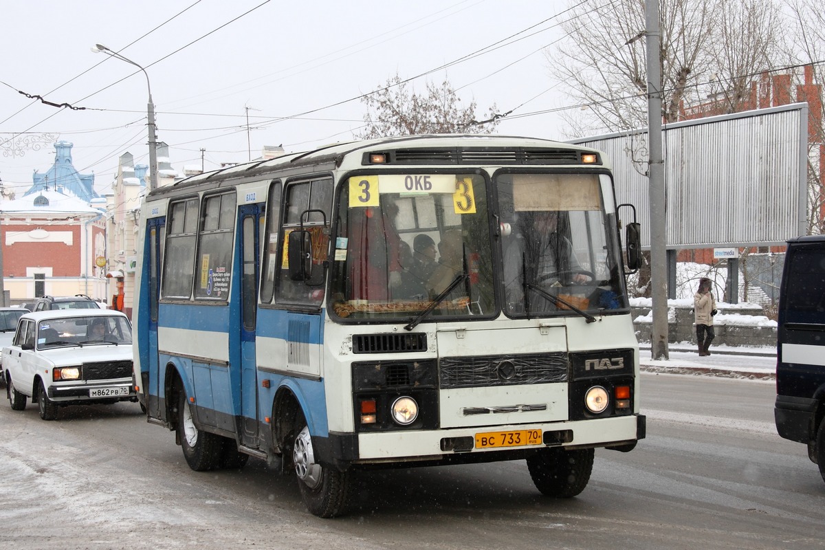 Томская область, ПАЗ-32051-110 № ВС 733 70