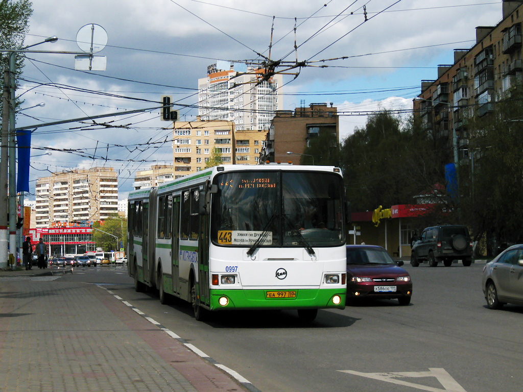 Московская область, ЛиАЗ-6212.01 № 0997