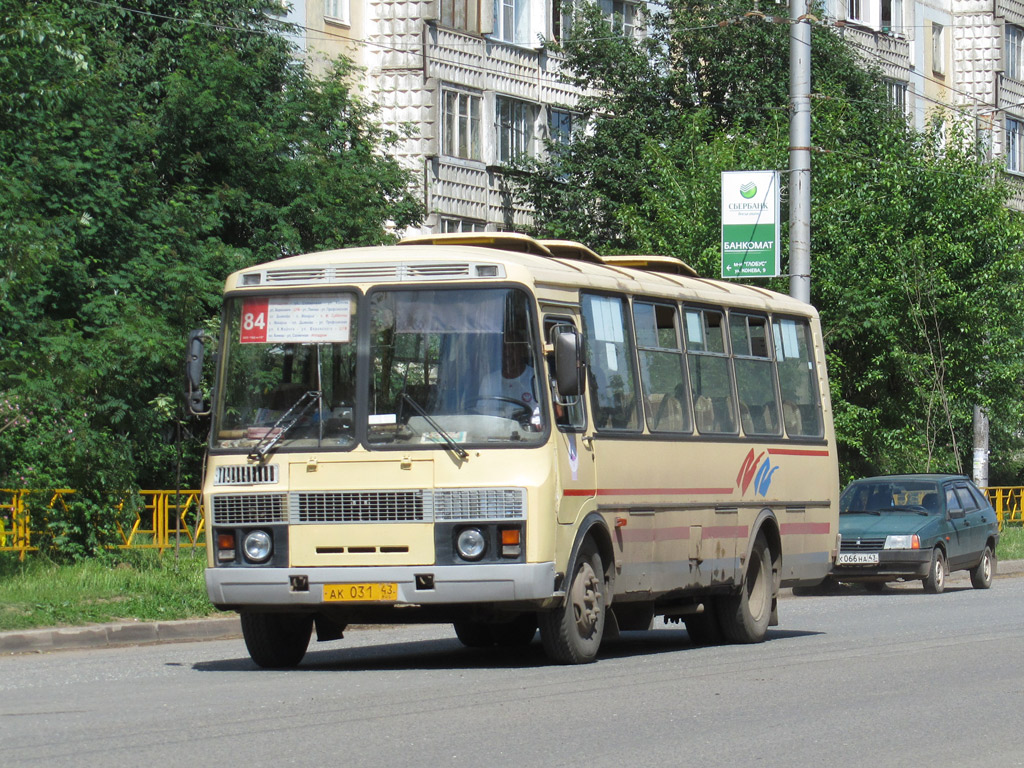 Кировская область, ПАЗ-4234 № АК 031 43