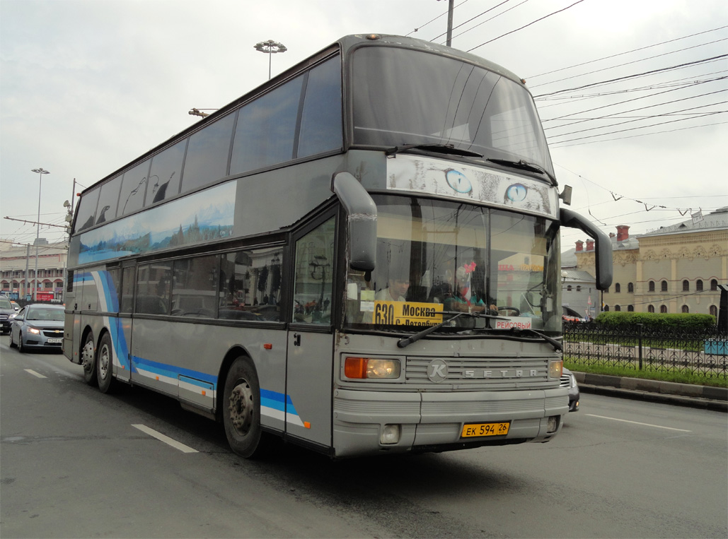 Санкт-Петербург, Setra S228DT № ЕК 594 26