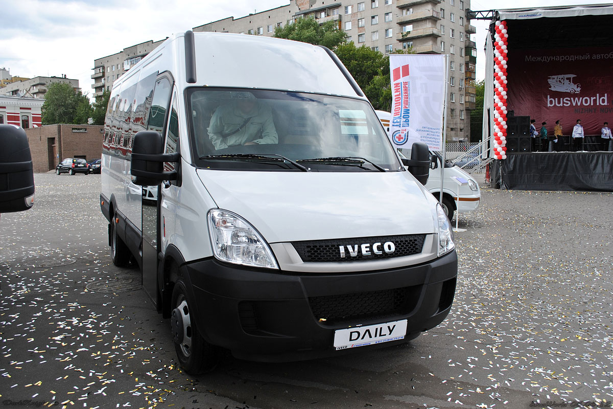 Нижегородская область, Нижегородец-2227UU (IVECO Daily) № Нижегородец-222; Нижегородская область — Международный автобусный салон Busworld Russia 2012