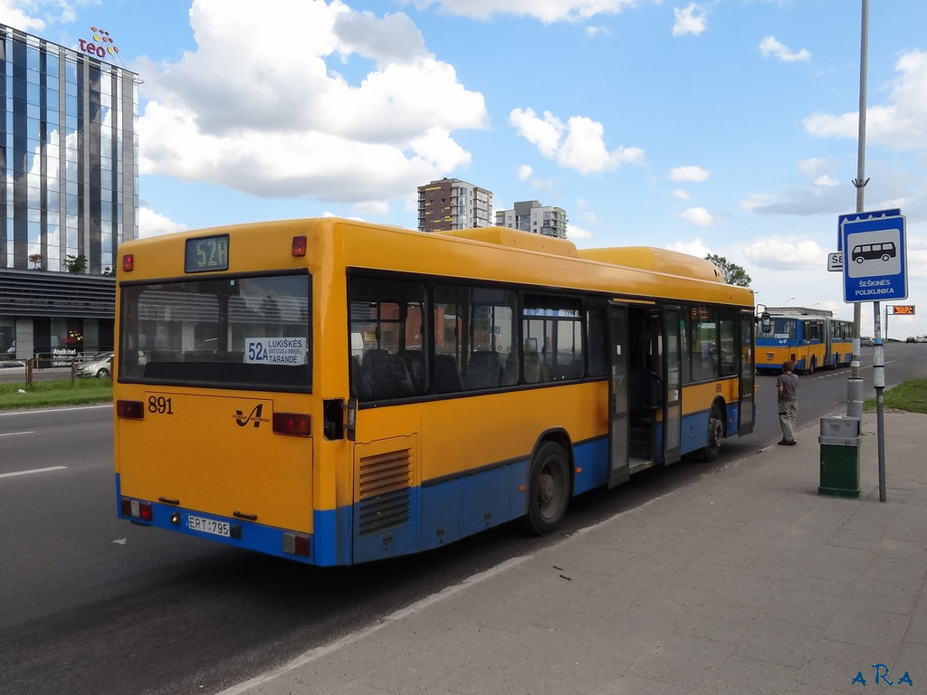 Литва, Mercedes-Benz O405N2Ü CNG № 891