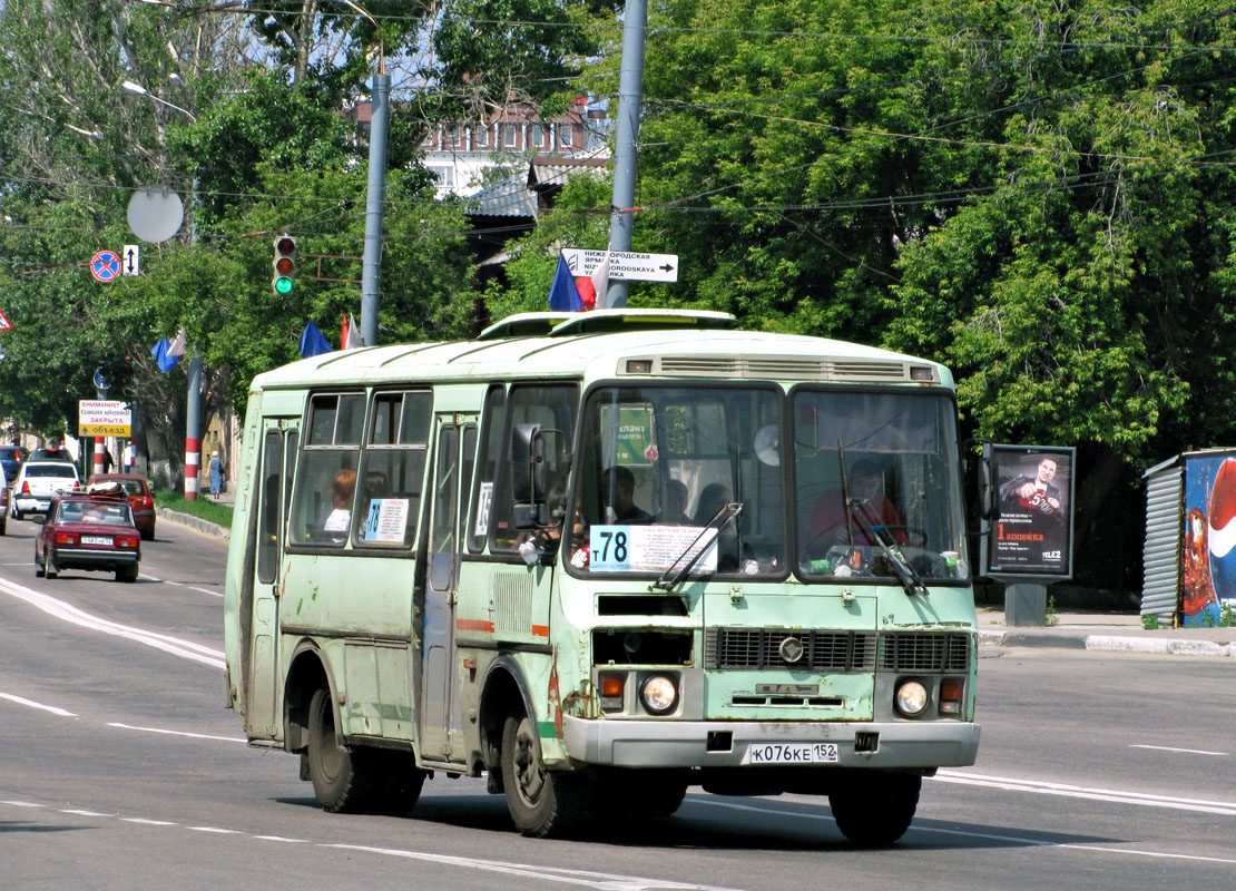 Нижегородская область, ПАЗ-32054 № К 076 КЕ 152