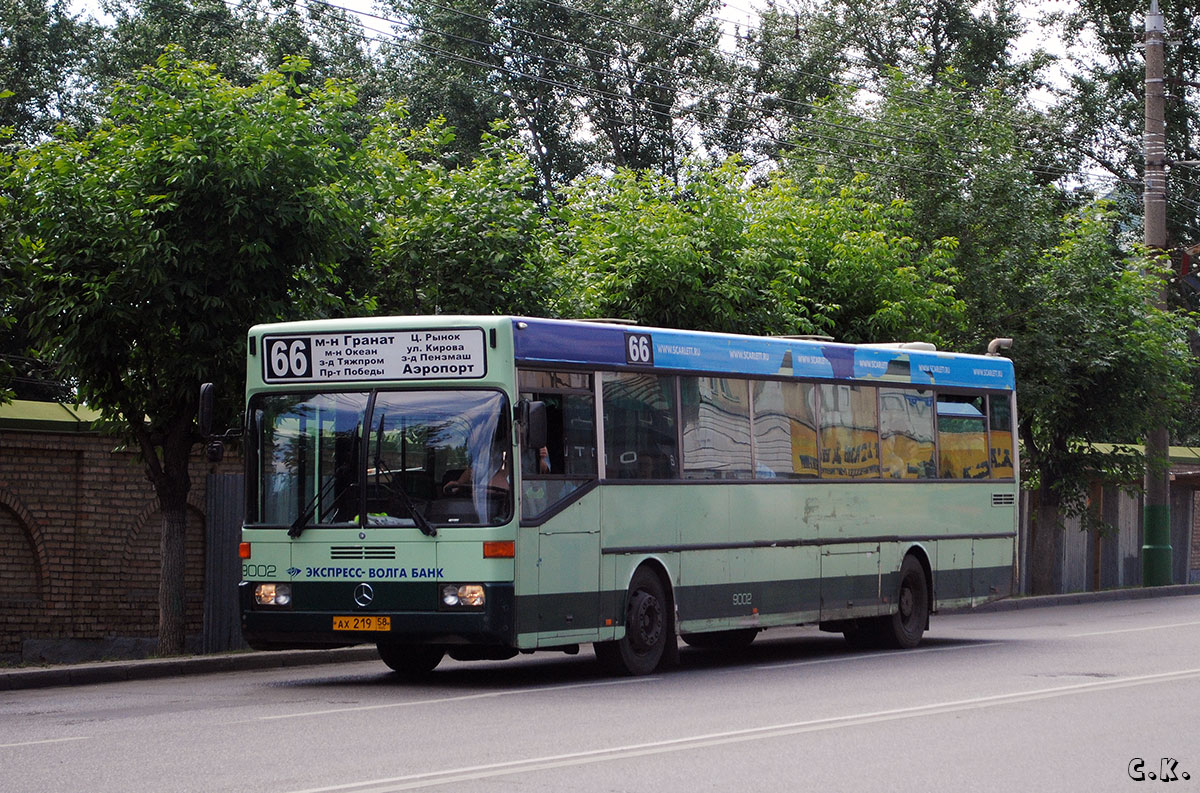 Пензенская вобласць, Mercedes-Benz O405 № АХ 219 58