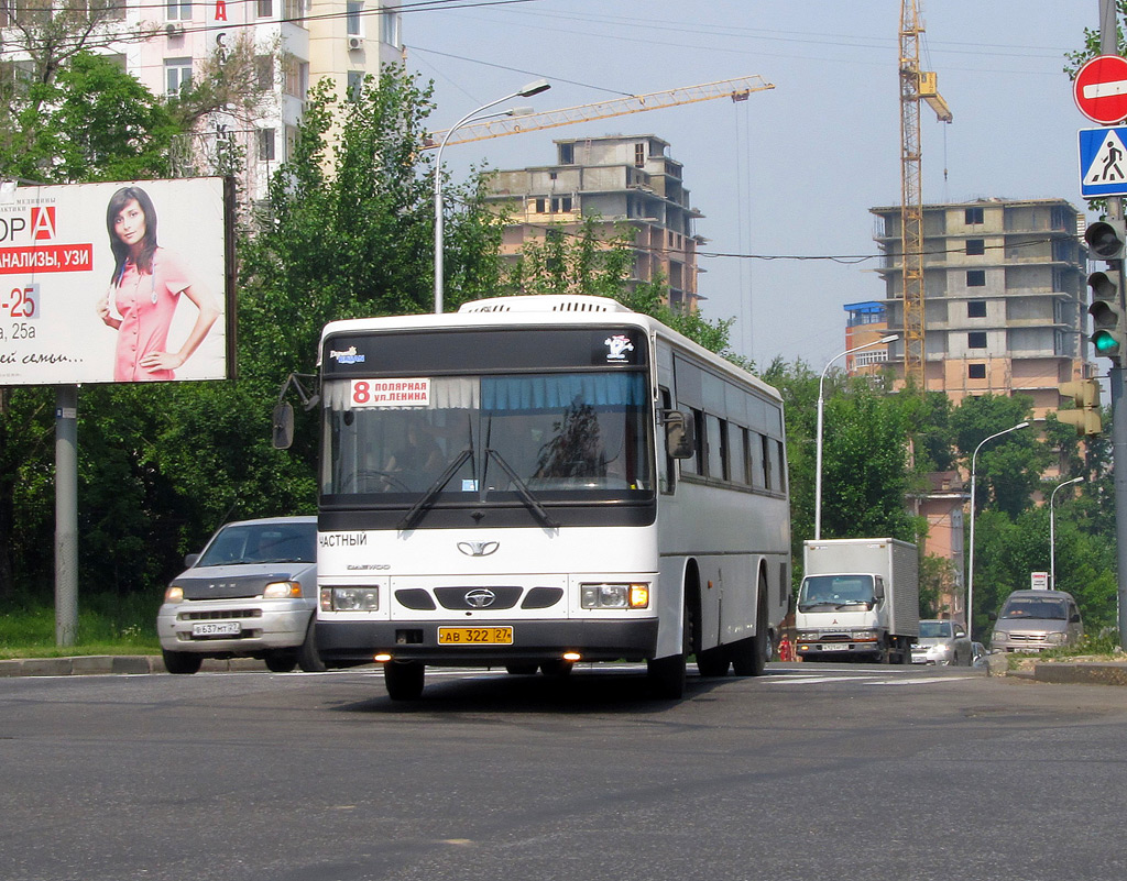 Хабаровский край, Daewoo BS106 Royal City (Busan) № АВ 322 27