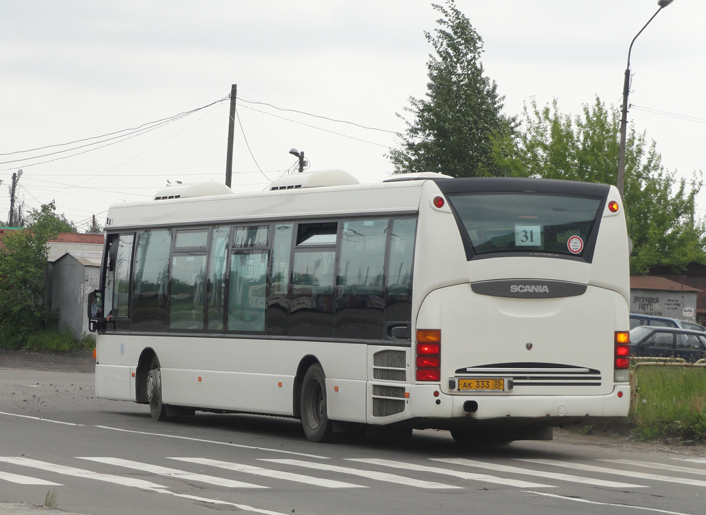 Вологодская область, Scania OmniLink I (Скания-Питер) № АК 333 35