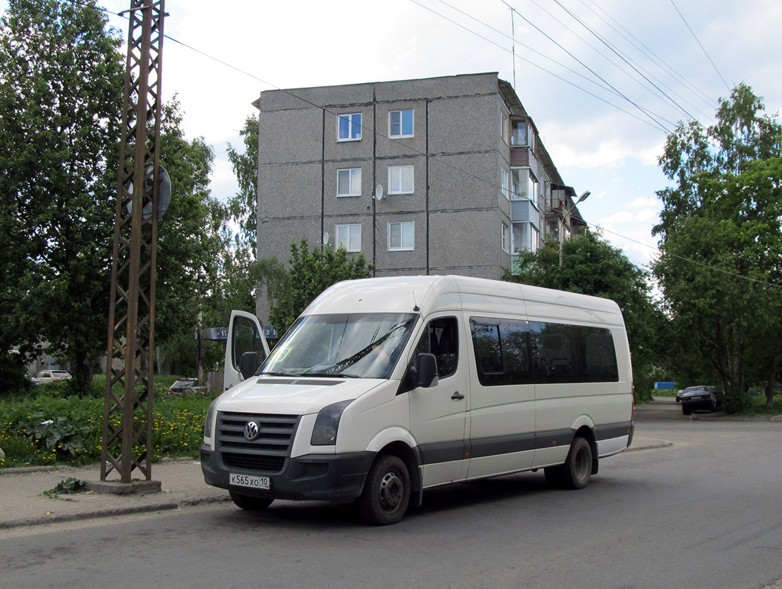 Карелия, Volkswagen Crafter № К 565 ХО 10