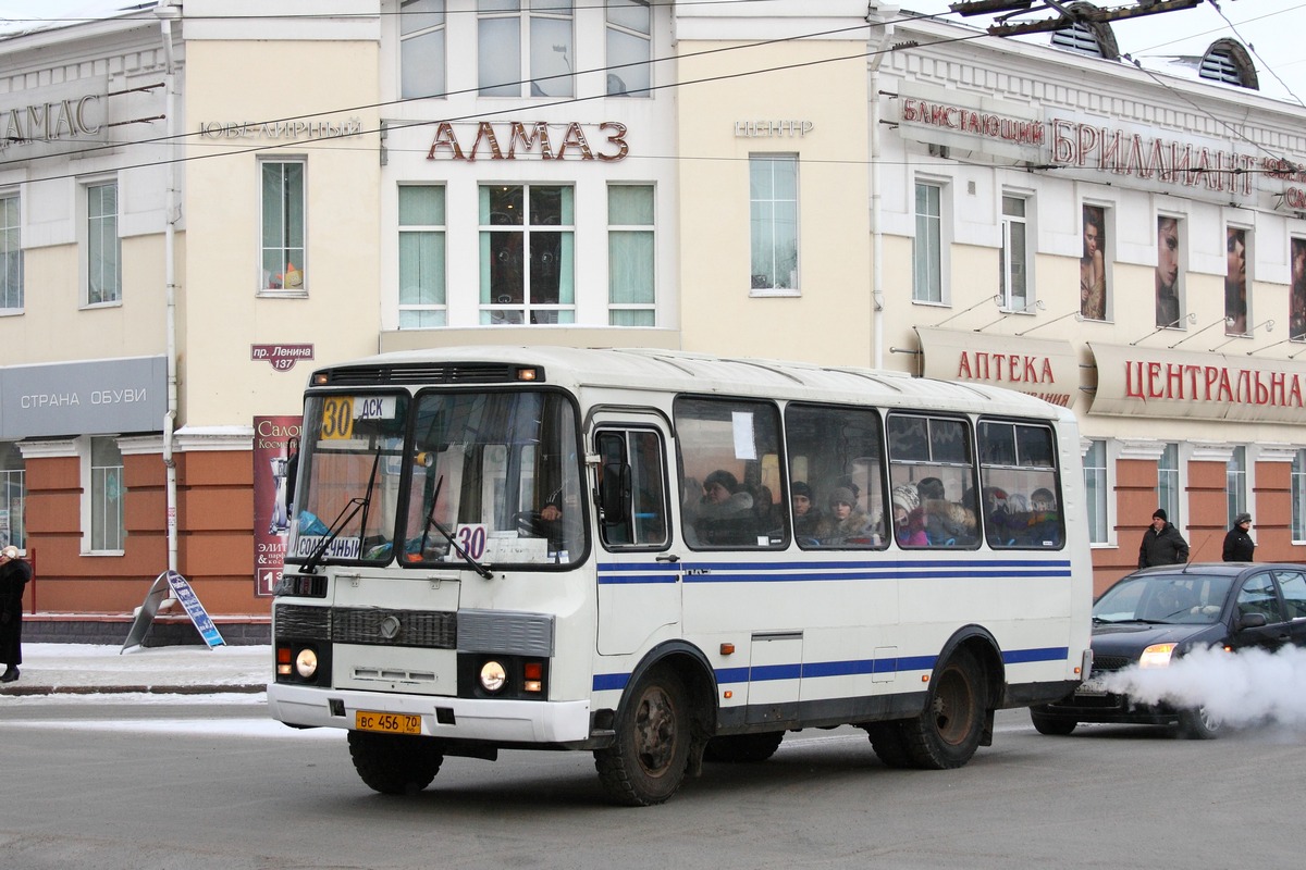 Томская область, ПАЗ-32051-110 № ВС 456 70