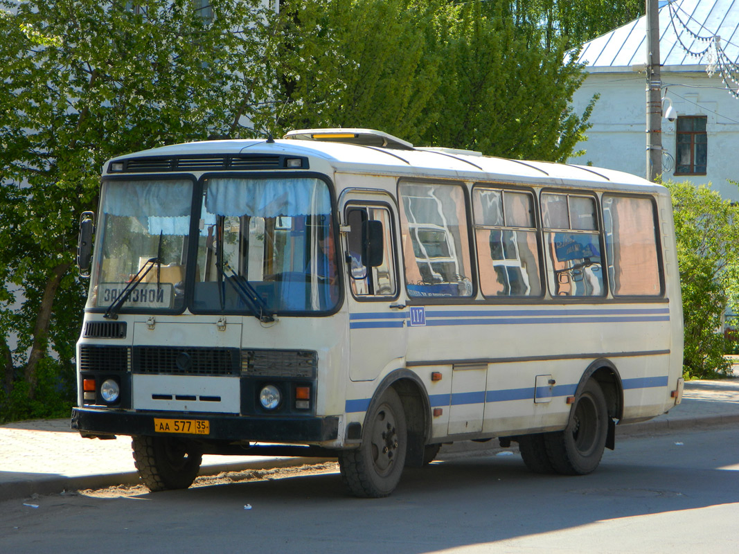 Вологодская область, ПАЗ-32053 № 117