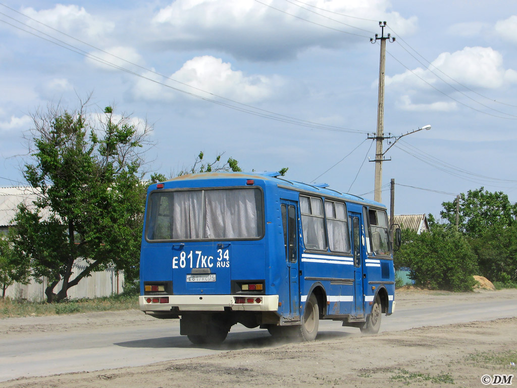 Волгоградская область, ПАЗ-32051-110 № 00206