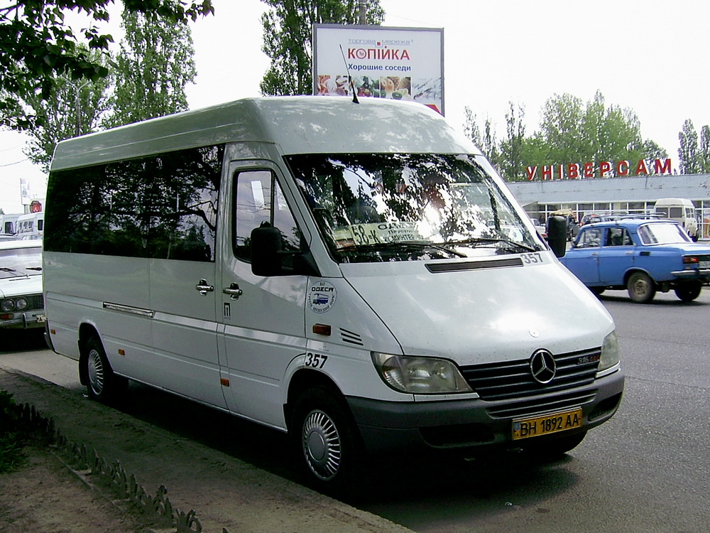 Одесская область, Mercedes-Benz Sprinter W903 316CDI № 357