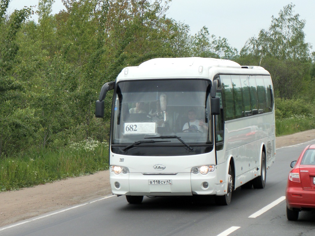 Санкт-Петербург, Heke JAC HK6120 № 207