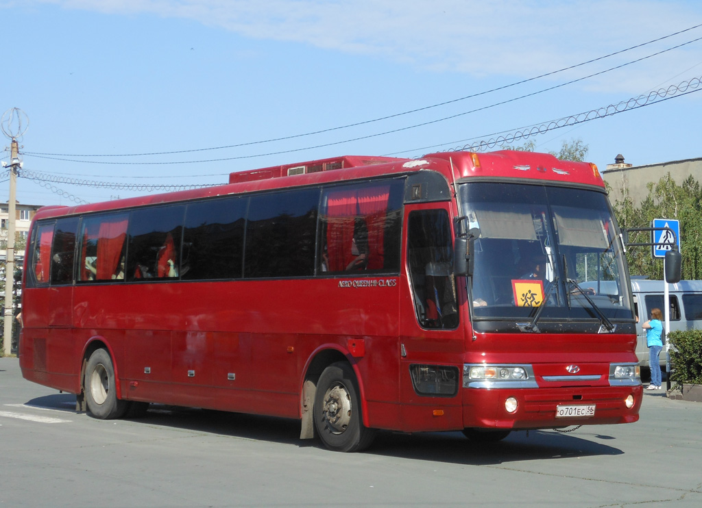 Orenburg region, Hyundai AeroQueen Hi-Class № О 701 ЕС 56