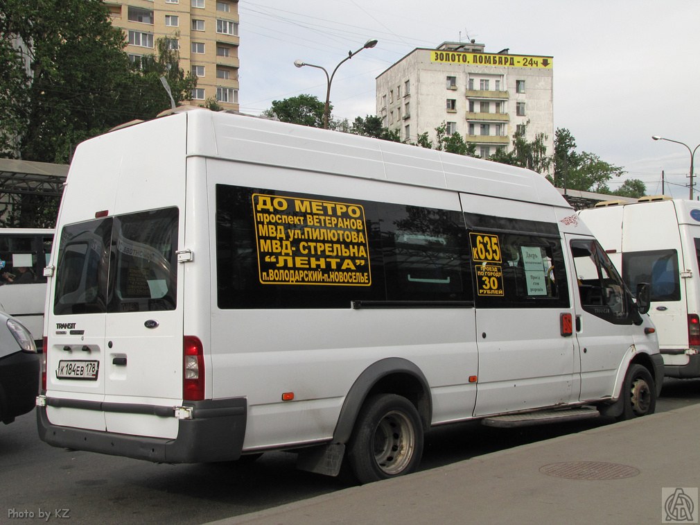 Санкт-Петербург, Самотлор-НН-3236 (Ford Transit) № К 184 ЕВ 178