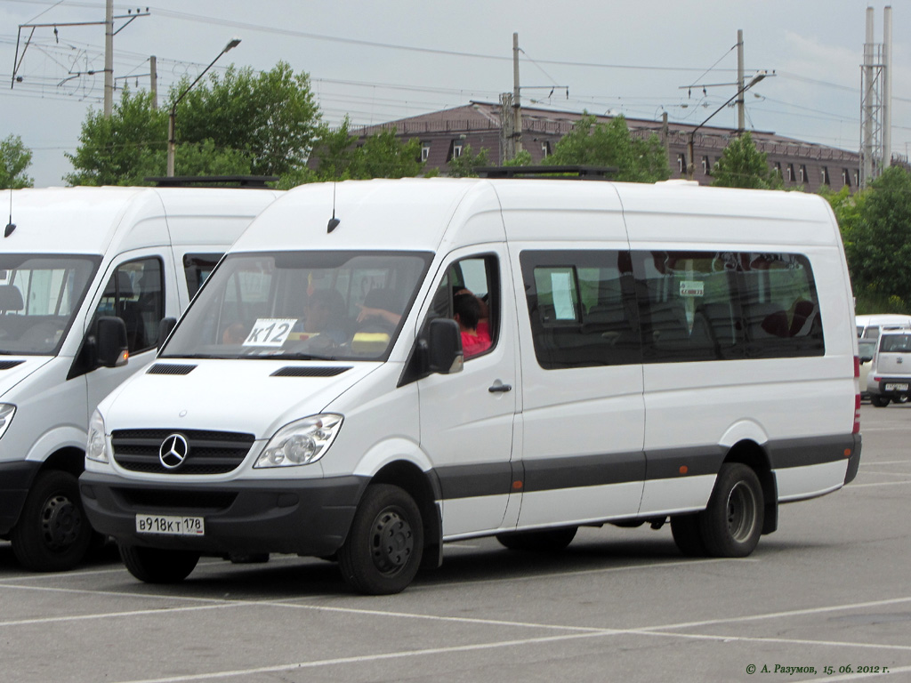 Санкт-Петербург, Луидор-22360C (MB Sprinter) № В 918 КТ 178